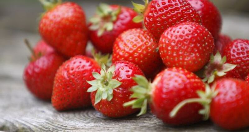 ‘Magic happens’ over two the three hours while the strawberries cook