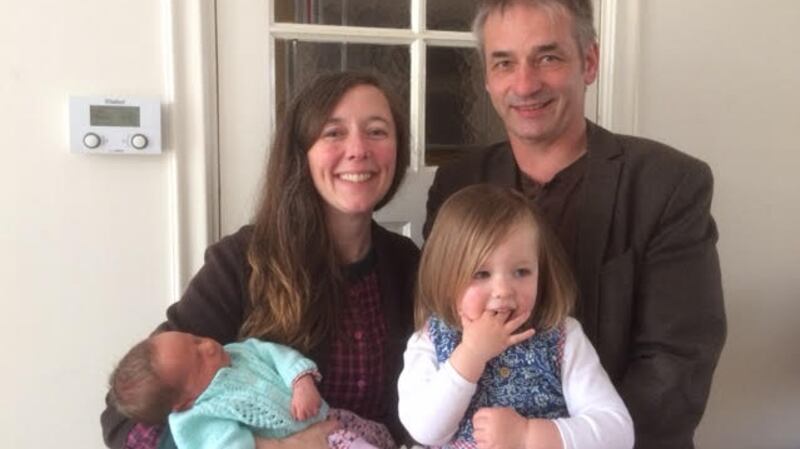 Home births were the choice of Joanne O’Kane and family in Haarlem in The Netherlands
