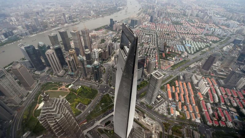 One mega trend is for mega cities, like Shanghai. Photograph: Johannes Eisele/AFP/Getty Images
