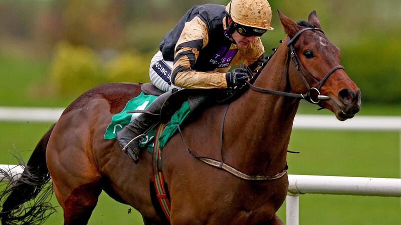 Ruby Walsh on Bellshill: running in the Beginners Chase at Gowran. Photograph: Donall Farmer/Inpho