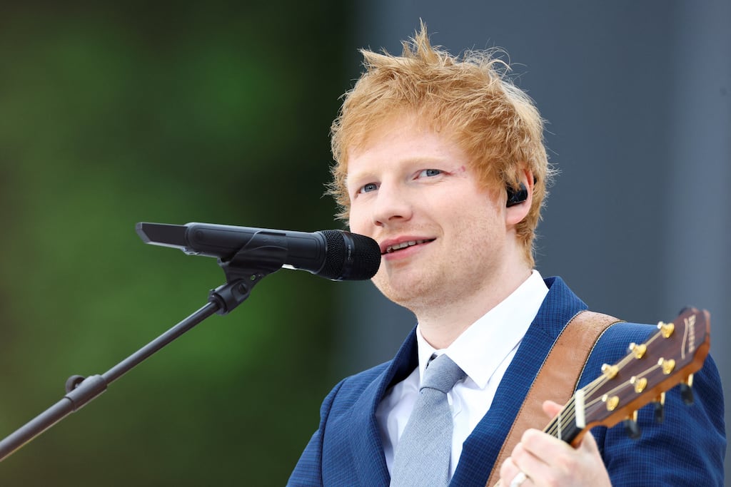 Ed Sheeran, who said he had dabbled in drugs after the age of 24, said he would “never, ever, ever touch anything again” following his friend's death. Photograph: Hannah McKay/PA