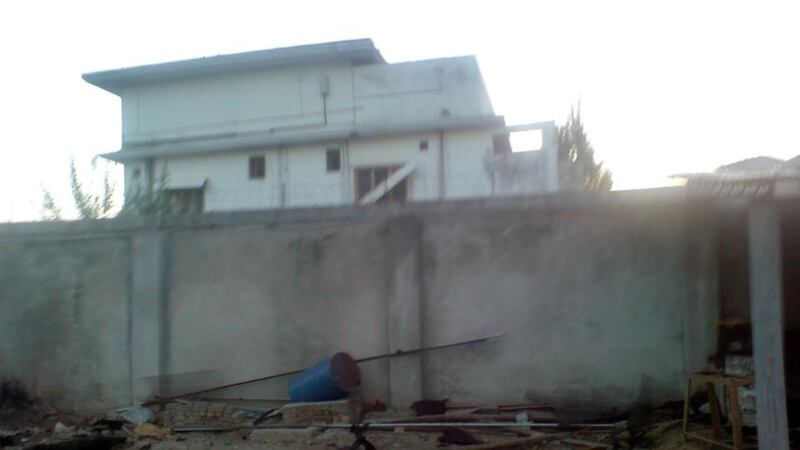 The grounds of the compound where al Qaeda leader Osama bin Laden was killed by US Navy Seals in Abbottabad on May 2nd, 2011. Photograph: Reuters.