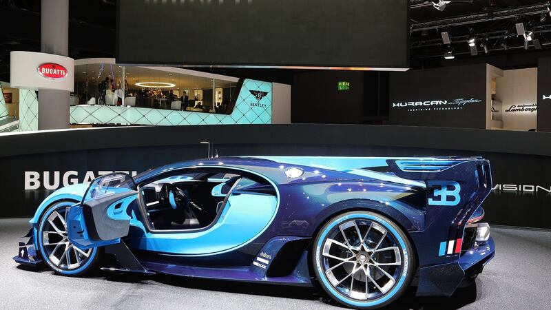 The Bugatti Vision GT: a concept with heavy hints at the future design of the upcoming Chiron