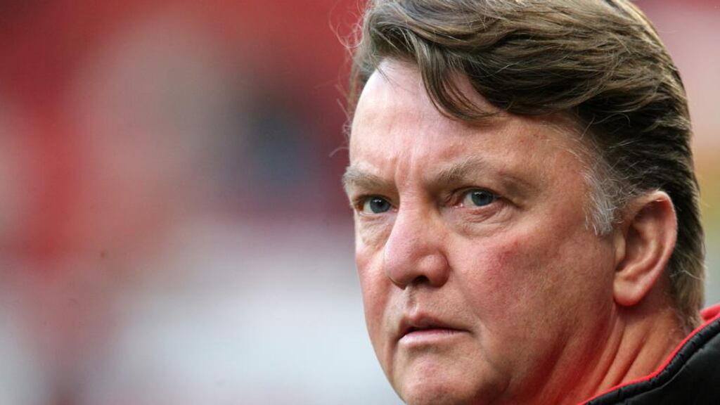 Louis Van Gaal has reportedly agreed to take the Manchester United. Photograph: Martin Rickett/PA Wire