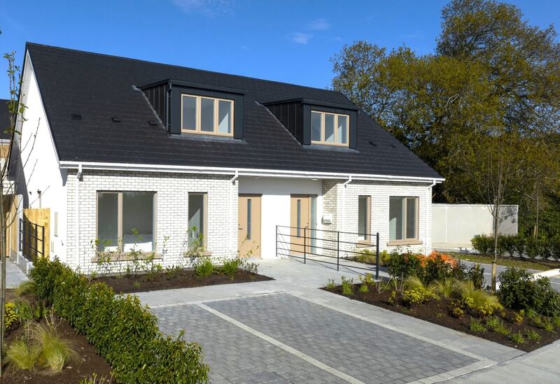 The three-bedroom semidetached dormer bungalows at the Bellevue development in Delgany are priced from €610,000