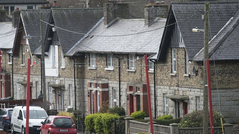 Woodview cottages, Rathfarnham. Photograph: Dave Meehan