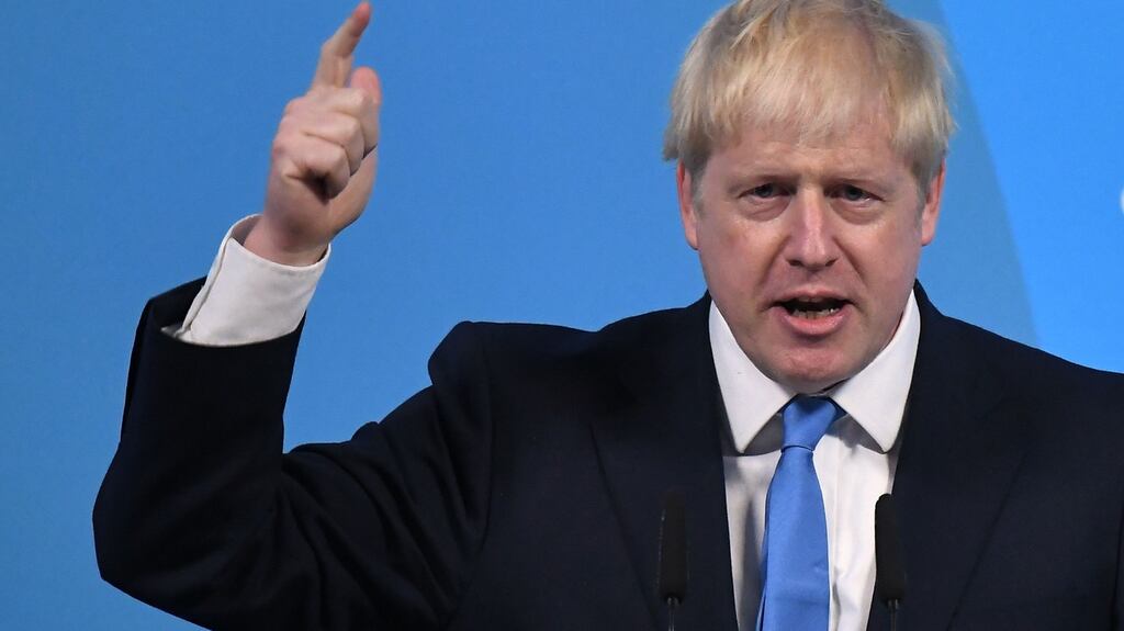 Boris Johnson: he will underpin his dogged optimism with another philosophy which he calls “boosterism”. We will recognise it as something familiar: borrowing and spending your way out of trouble. Photograph: Getty Images