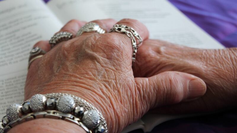 Sparklin’ Rosie (December) - “I was born in Shoreditch in 1929 and when I was six weeks old, my grandmother and auntie came and took me with them to Reading. I went to Katesgrove Junior School at 15 and worked in the GPO. I met my husband Tom in Reading and we married in 1950. We had three children. I looked after my bedridden grandmother for seven years. In 1960, we all went on holiday to her village Senerchia in Italy. We stayed for two months. My husband was a wonderful man; he was a naval commander in the Second World War. My friends call me Sparkling Rosie, because I love wearing sparkling jewellery.”