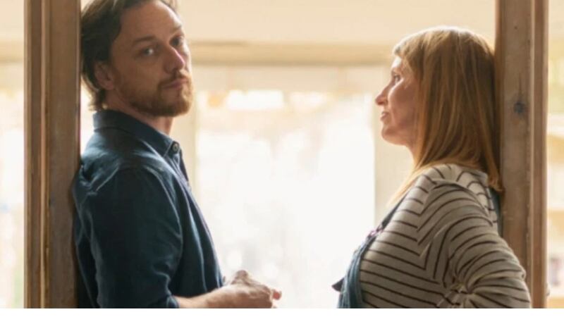James McAvoy and Sharon Horgan in Together