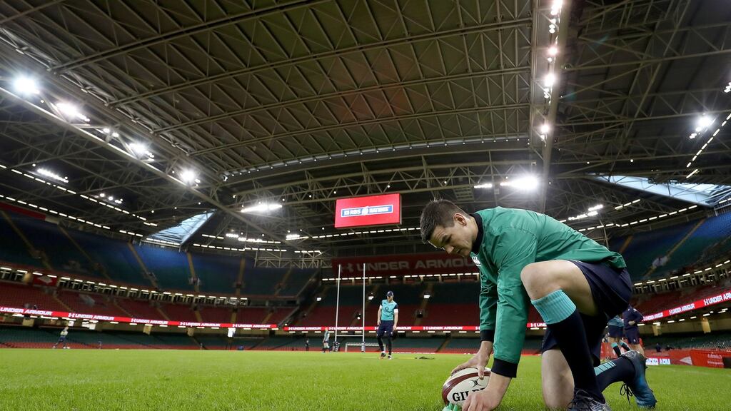 Ireland take on Cardiff at the Millennium Stadium on Friday night. Photograph: Dan Sheridan/Inpho