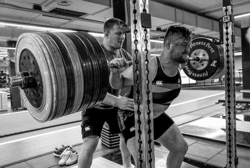 Andrew Porter: what happens in the gym stays in the gym. Photograph: Dan Sheridan/ Inpho