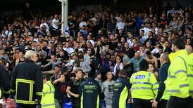 Uefa to probe crowd trouble during Everton win over Hajduk Split