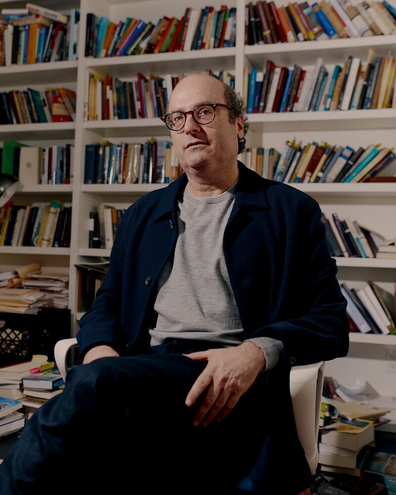 David Grann: gripping account of an 18th-century seafaring mystery. Photograph: Vincent Tullo/New York Times