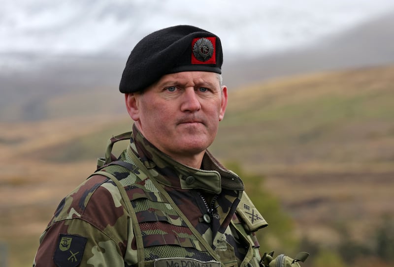 Lieutenant Colonel Edward McDonagh. Photograph: Colin Keegan/Collins Dublin.