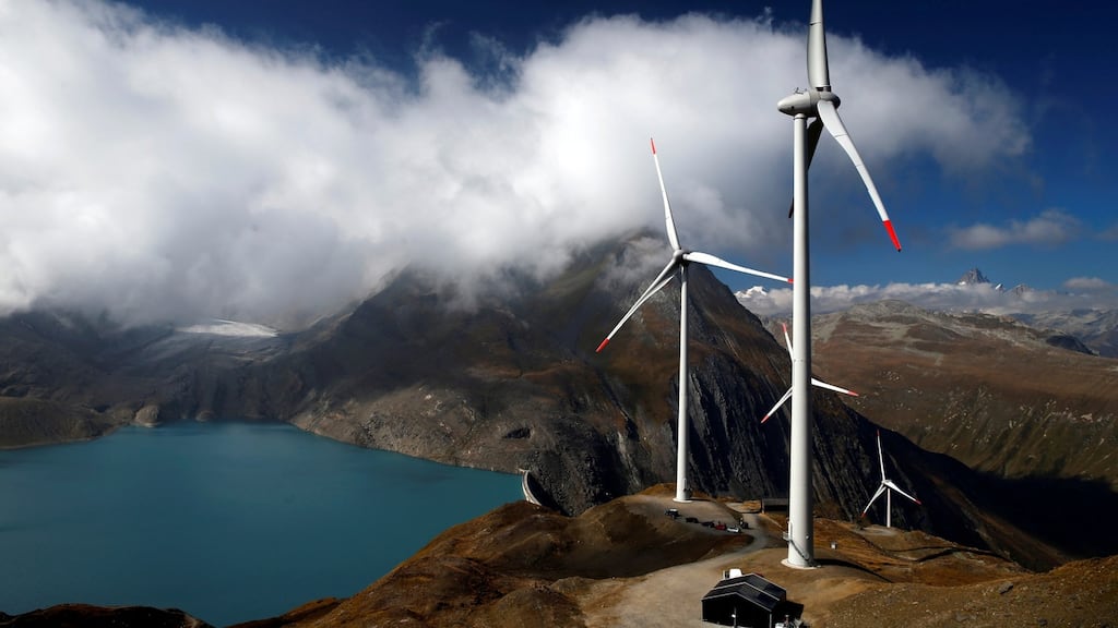 Wind turbines: renewable energy is the focus of a two-day conference in Dublin this week. Photograph: Reuters