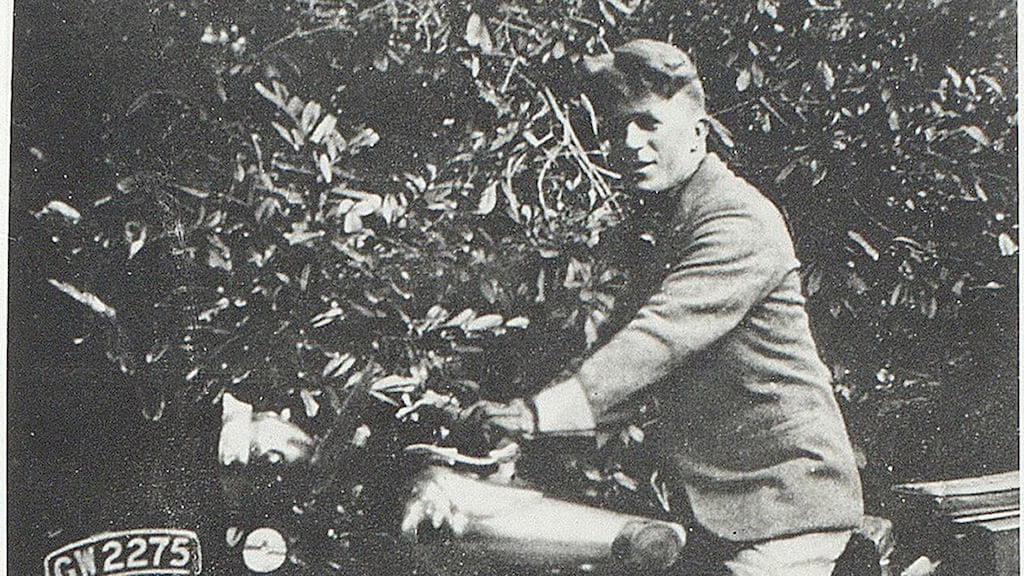 A forgotten image of Lawrence of Arabia (TE Lawrence), which was discovered at a records office in Northern Ireland. He was fatally injured on a motorcycle in May 1935 in Dorset. File photograph: British Department of Culture, Arts & Leisure/PA Wire