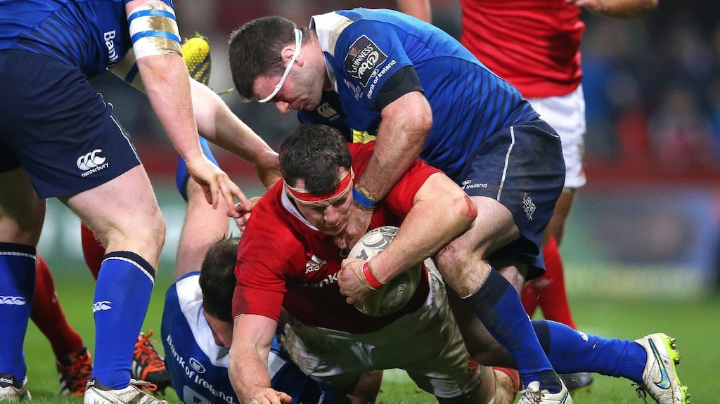 Backrow Robin Copeland has signed a new deal with Munster. Photograph: Inpho