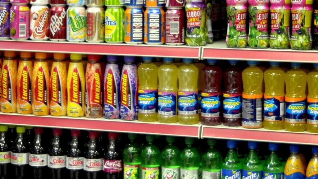 A 20 per cent tax on sugary drinks in the UK would cut the nation’s obesity rate by 1.3 per cent. Photograph: PA Wire