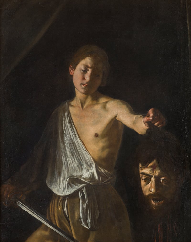 Caravaggio: David with the Head of Goliath. Photograph: Mauro Coen/© Galleria Borghese