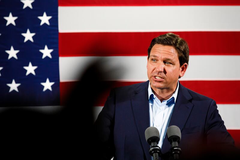 Florida governor Ron DeSantis. Photograph: Scott McIntyre/New York Times