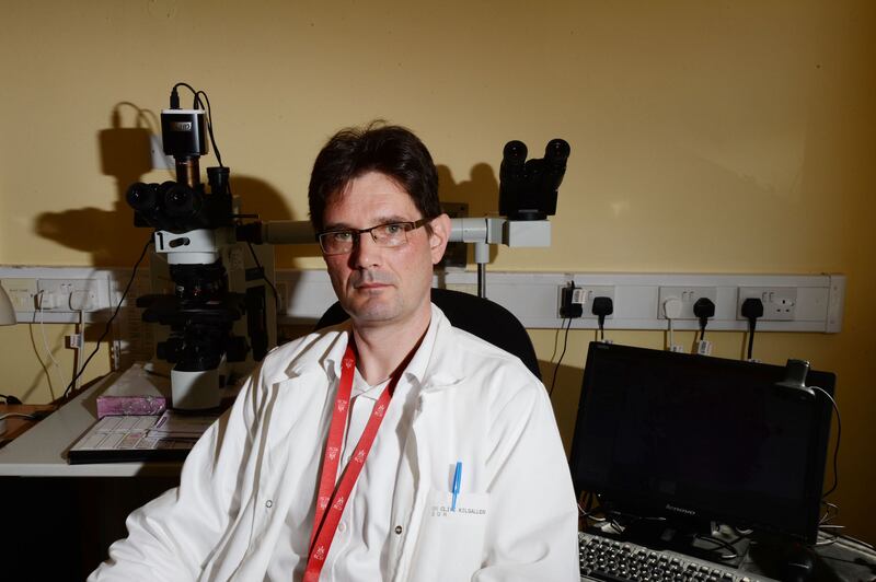 Clive Kilgallen, who performed the autopsy on Peter Bergmann. Photograph: Alan Betson