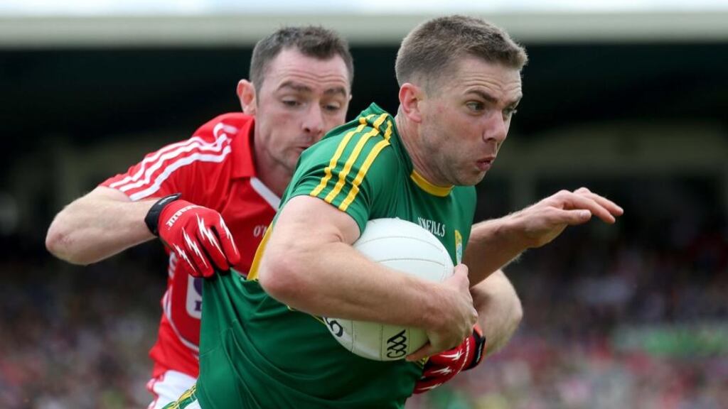 Marc Ó Sé: “The body feels great, and Isuppose I’ll be retired long enough.” Photograph: Donall Farmer/INPHO