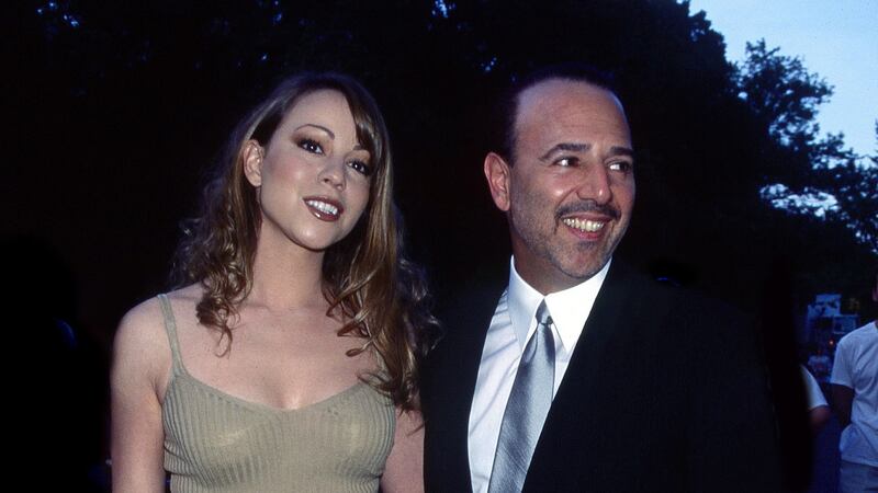 Carey with Tommy Mottola, then head of Sony Music, in 1995, two years after they married. Photograph: Rose Hartman/Getty Images