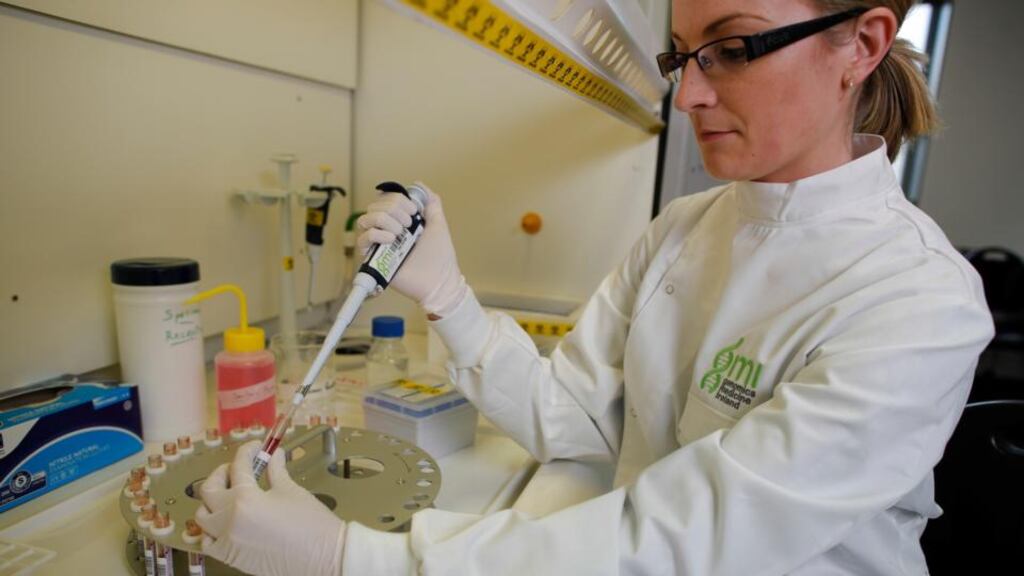 Genomics Medicine Ireland will work with Abbvie to examine potential genetic triggers for a series of major chronic diseases in the areas of cancer, neurosciences and immunology. Photograph: Conor McCabe/GMI