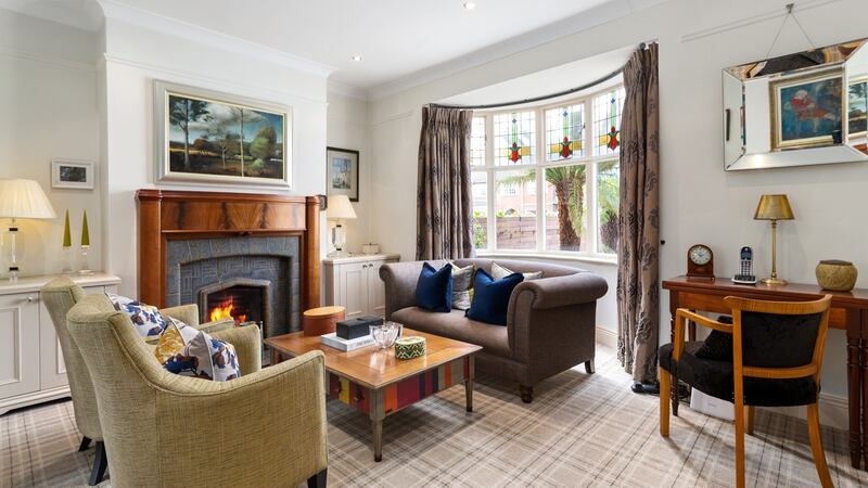 The living room at 76 Sandymount Road, Sandymount, Dublin 4