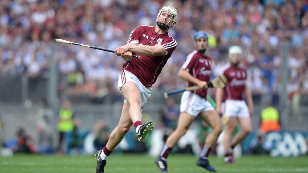 Joe Canning in the 2017 All-Ireland senior hurling final in Croke Park. “At the end of the day the championship is your number one, and when we heard the draw Offaly was our main target, simple as that.” Photograph: Dara Mac Donaill