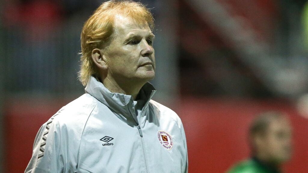 St Patrick’s manager Liam Buckley says he is unconcerned about what team Cork City put out on Friday night. Photograph: Gary Carr/Inpho