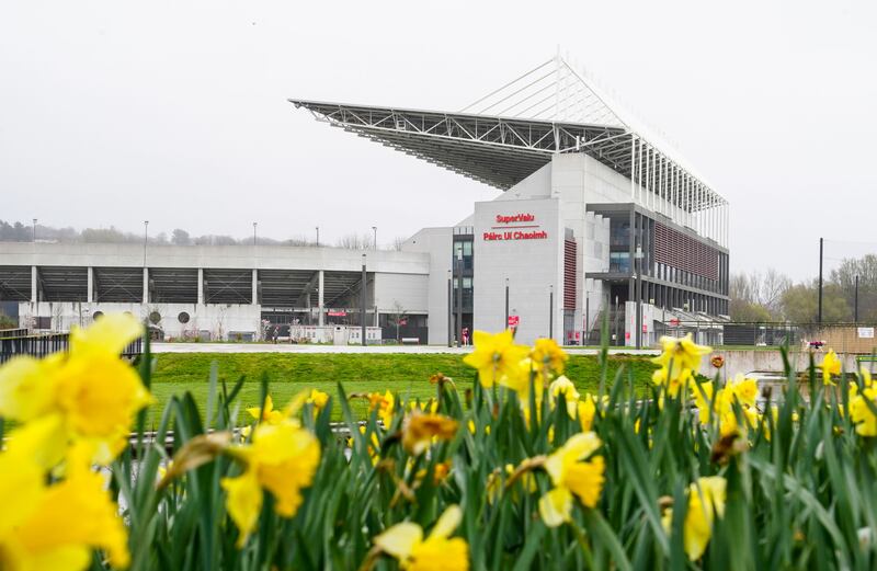 There will be at least 40,000 people in Páirc Uí Chaoimh on Sunday National Hurling League finals. Photograph: James Lawlor/Inpho