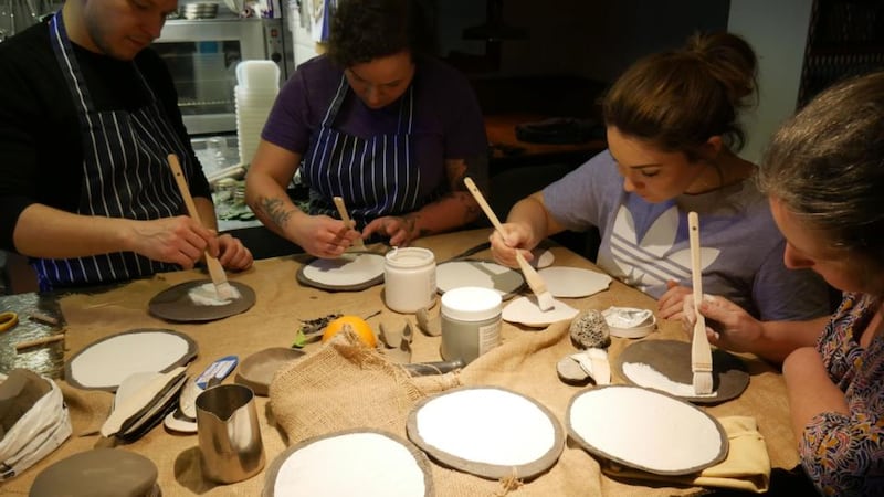 Hands-on: Heron & Grey staff have been making bowls and plates for their Michelin-starred restaurant