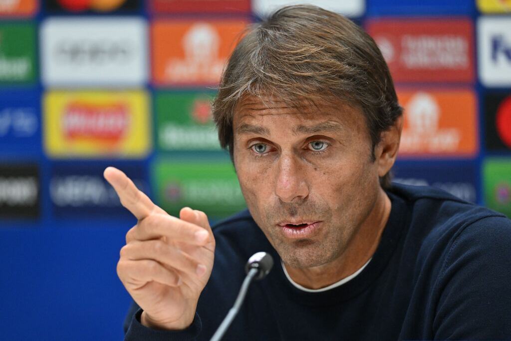 Antonio Conte: `When you want to start to think as a winner, you have to take care of the details. We can do much better for the future.' Photograph: Glyn Kirk/AFP/Getty Images