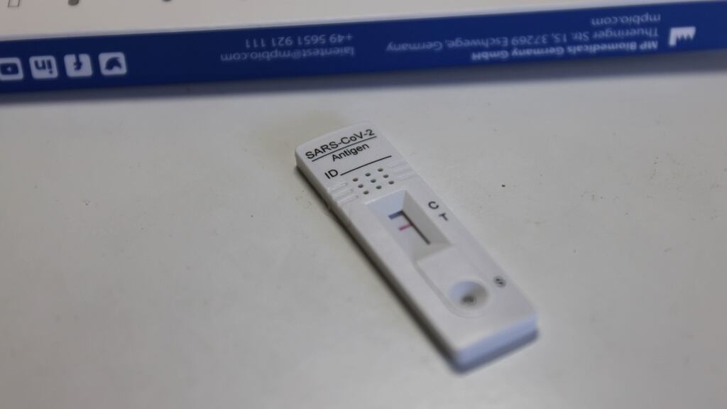Antigen tests are now essential for monitoring the spread of Covid-19. Photograph: Bryan O’Brien