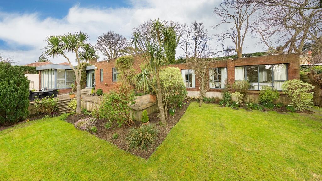 Secluded: Demarco, Violet Hill, Church Road, Killiney, Co Dublin, is a four-bed bungalow on 0.3 acres of garden