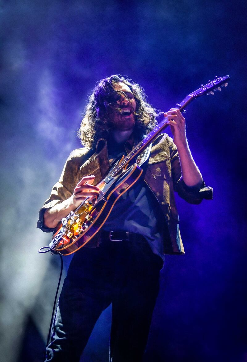 Song work: Hozier sells out shows in some of the world's most prestigious venues. Photograph: Ruth Medjber