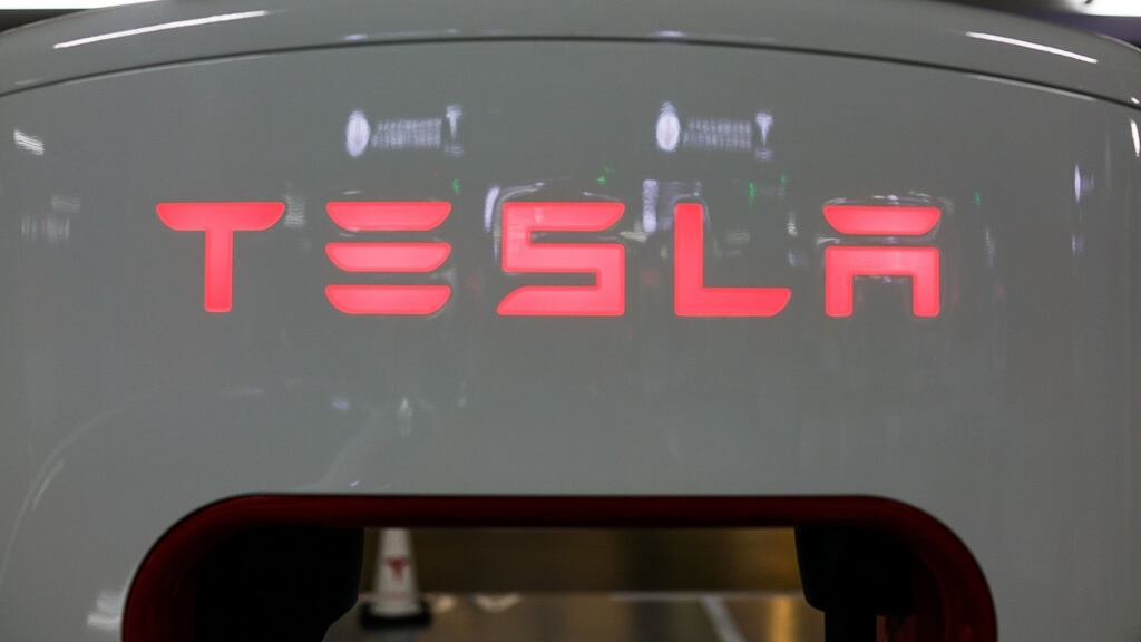 Thanks to an amendment to the BIK regime, if your employer were to buy you a new Tesla (if they could track one down) retailing at about €100,000, you would get to save €17,160 a year in taxes. Photograph: CHANDAN KHANNA/AFP/Getty Images