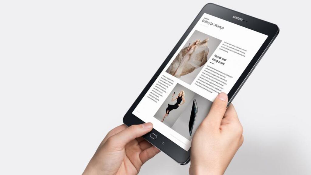 The Tab S2 is available in two sizes: 8 inches and 9.7 inches