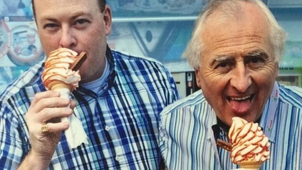 Ronan and Donard McGreevy. Photograph: Brian Cross