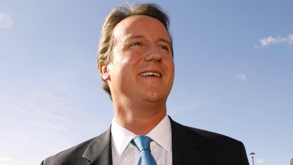 British prime minister David Cameron’s government put plans for further austerity on hold. Photograph: Chris Ison/PA