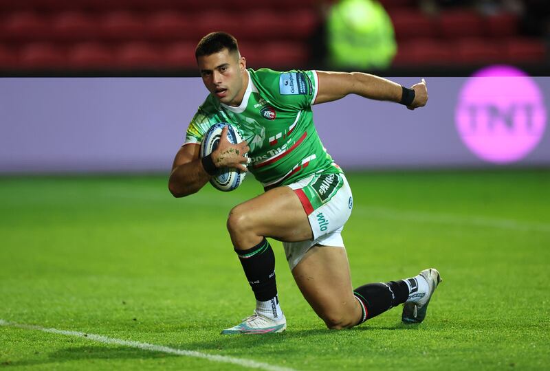 Leicester Tigers' Dan Kelly was capped for England a year on from playing for Ireland Under-20s: Photograph: Bradley Collyer/PA