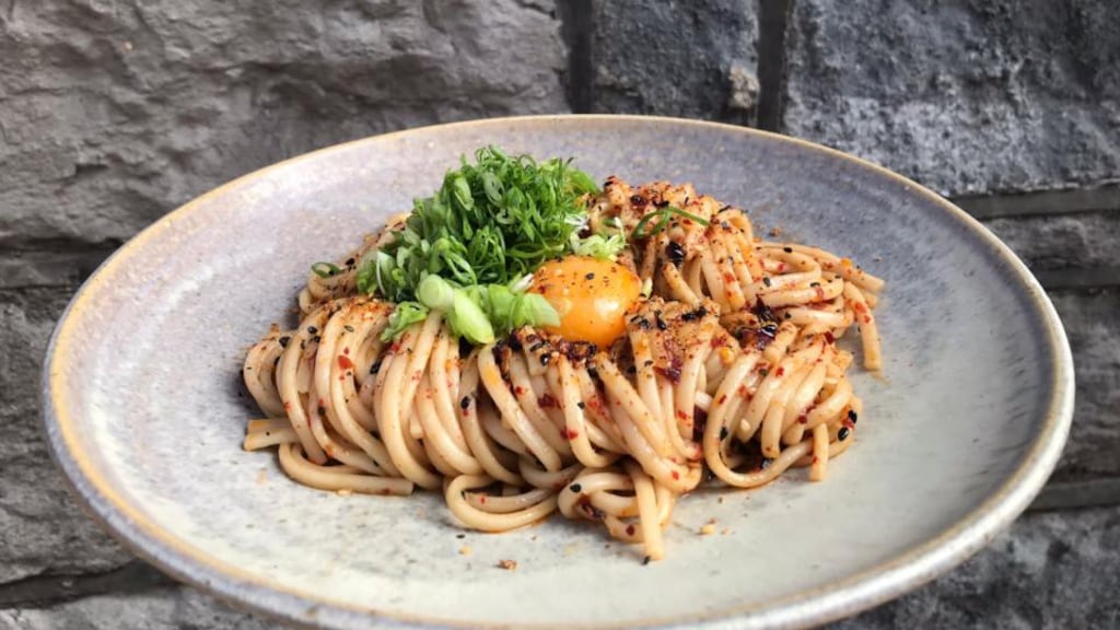 Rayu chilli noodles by Christine Walsh.