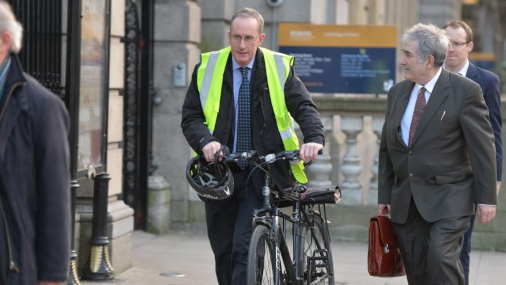 ‘Dublin City Council chief executive Owen Keegan’s plan to further restrict car traffic on the north quays to one lane is not surprising. He declared war 11 years ago, as the city’s director of traffic: “We have given up trying to cater for the private car and if people haven’t worked that out yet, then there’s a serious problem with IQ.’ Photograph: Alan Betson