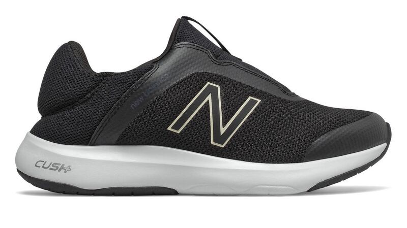 Walking shoes manufactured by New Balance.