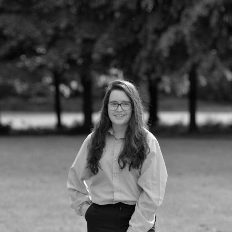 Amielia McGovern: ‘The politicians we elect this weekend will have a direct influence over whether or not my generation inherits a liveable planet.’ Photograph: Alan Betson