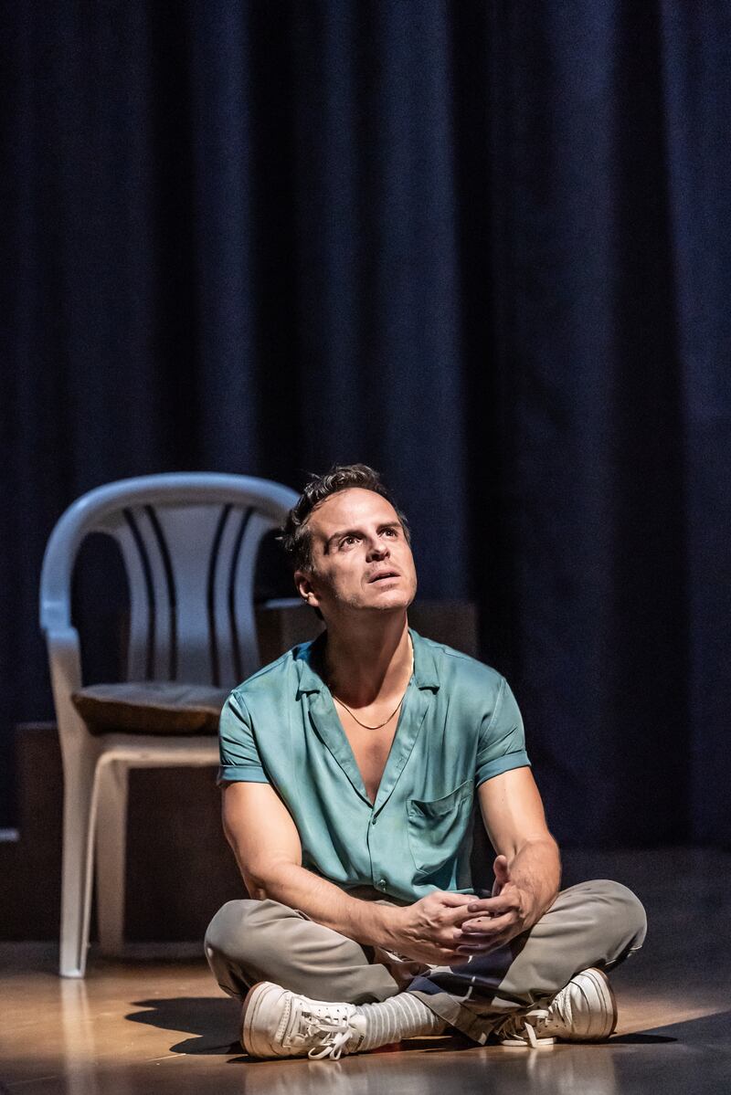 Vanya is a stripped down version of Anton Chekhov's Uncle Vanya. Photograph: Marc Brenner via The New York Times