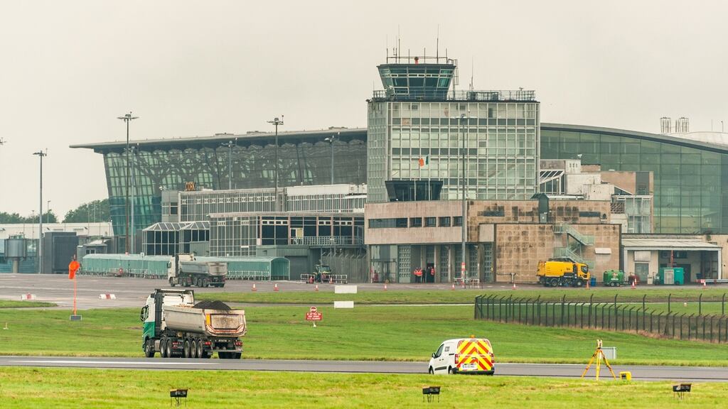 Cork  Airport will be closed until November 22nd to facilitate the €40m reconstruction of the main runway. Photograph: Andy Gibson