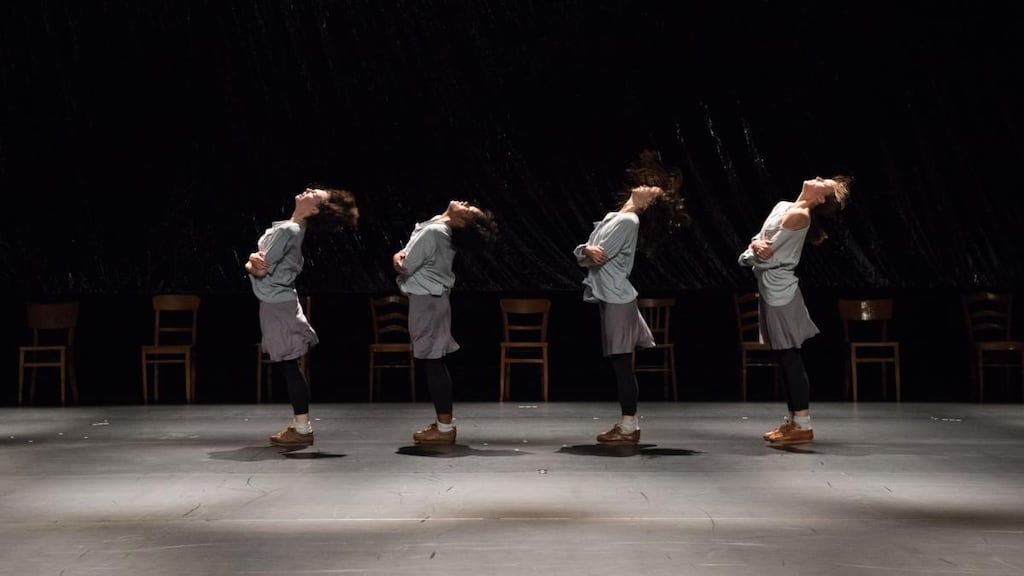 Anne Teresa De Keersmaeker’s Rosas Danst Rosas. Photograph: Anne Van Aerschot