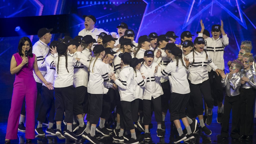 RDC dance troupe from Cork are the winners of Ireland’s Got Talent. Photograph: Kyran O’Brien